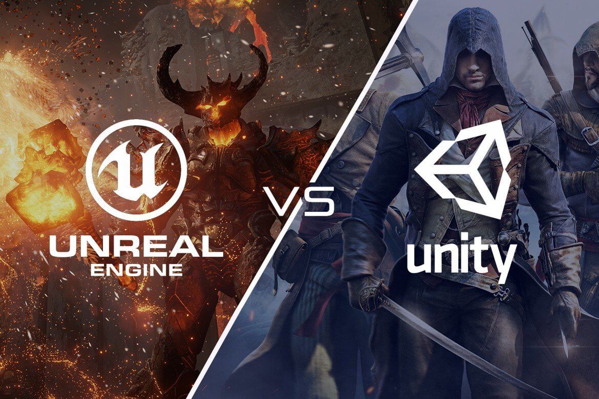 مقایسه موتورهای بازی سازی Unreal و Unity